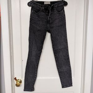 Everlane button fly authentic stretch skinny jeans